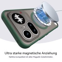 Matte Case Magsafe Hülle für Nothing Phone 4A Pro Schutzhülle Kratzfest Grün