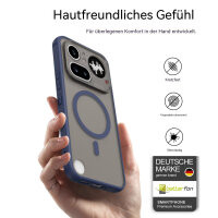 Matte Case Magsafe Hülle für Nothing Phone 4A Pro Schutzhülle Kratzfest Blau