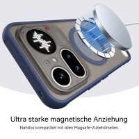 Matte Case Magsafe Hülle für Nothing Phone 4A Pro Schutzhülle Kratzfest Blau