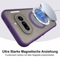 Matte Case Magsafe Hülle für Nothing Phone 4A Schutzhülle Kratzfest Lila