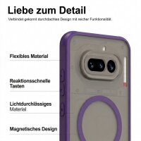 Matte Case Magsafe Hülle für Nothing Phone 4A Schutzhülle Kratzfest Lila