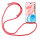 Handykette für Honor 400 Pro Handyhülle mit Band Case Hülle mit Kordel Handy Tasche Rot
