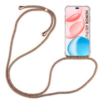 Handykette für Honor 400 Pro Handyhülle mit Band Case Hülle mit Kordel Handy Tasche Rainbow