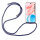 Handykette für Honor 400 Pro Handyhülle mit Band Case Hülle mit Kordel Handy Tasche Blau