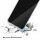 Handykette für Google Pixel 10 Pro XL Handyhülle mit Band Hülle Kordel in Grau