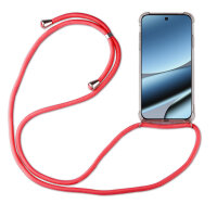 Handykette für Google Pixel 10 Pro XL Handyhülle mit Band Hülle Kordel in Rot