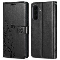 Handy Tasche für Samsung Galaxy A37 / A36 Hülle Handyhülle Klapphülle Wallet Case Schwarz