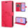 Handy Tasche für Samsung Galaxy A37 / A36 Hülle Handyhülle Klapphülle Wallet Case Rot