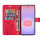 Handy Tasche für Samsung Galaxy A37 / A36 Hülle Handyhülle Klapphülle Wallet Case Rot