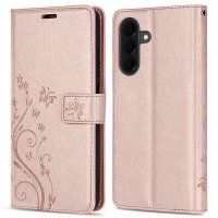 Handy Tasche für Samsung Galaxy A37 / A36 Hülle Handyhülle Klapphülle Wallet Case Rosegold