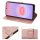 Handy Tasche für Samsung Galaxy A37 / A36 Hülle Handyhülle Klapphülle Wallet Case Rosegold