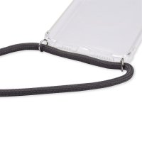 Handykette für Nothing Phone (3A) Handyhülle mit Band Hülle Kordel in Grau