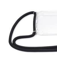 Handykette für Nothing Phone (3A) Pro Handyhülle mit Band Hülle Kordel in Schwarz