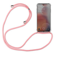 Handykette für Nothing Phone (3A) Pro Handyhülle mit Band Hülle Kordel in Rosa