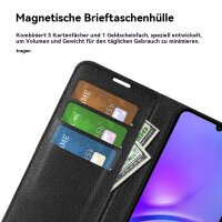Wallet Case für Samsung Galaxy A07 Schwarz