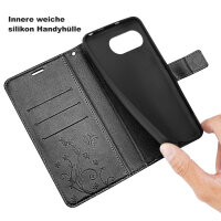 Hülle für Google Pixel 10A Handyhülle Klapphülle Handy Tasche Etui Pixel 10A Schwarz