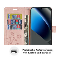 Hülle für Google Pixel 10A Handyhülle Klapphülle Handy Tasche Etui Pixel 10A Rosegold