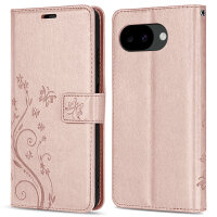 Hülle für Google Pixel 10A Handyhülle Klapphülle Handy Tasche Etui Pixel 10A Rosegold
