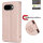 Hülle für Google Pixel 10A Handyhülle Klapphülle Handy Tasche Etui Pixel 10A Rosegold