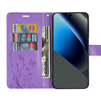 Hülle für Google Pixel 10A Handyhülle Klapphülle Handy Tasche Etui Pixel 10A Lila