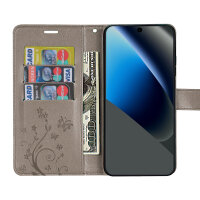 Hülle für Google Pixel 10A Handyhülle Klapphülle Handy Tasche Etui Pixel 10A Grau