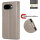Hülle für Google Pixel 10A Handyhülle Klapphülle Handy Tasche Etui Pixel 10A Grau