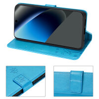Hülle für Google Pixel 10A Handyhülle Klapphülle Handy Tasche Etui Pixel 10A Blau