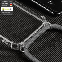 Betterfon Handykette für Samsung Galaxy Xcover 7 Pro Hülle mit Kordel Grau