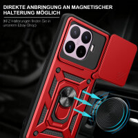 Outdoor Panzer Hülle Xiaomi 17T Pro Handyhülle Kameraschutz Ringhalter Rot
