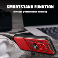 Outdoor Panzer Hülle Xiaomi 17T Pro Handyhülle Kameraschutz Ringhalter Rot