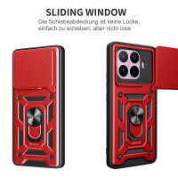 Outdoor Panzer Hülle Xiaomi 17T Pro Handyhülle Kameraschutz Ringhalter Rot