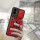 Outdoor Panzer Hülle für Samsung Galaxy A07 mit Kameraschutz Ringhalter Rot