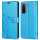 Hülle für Xiaomi Redmi A7 Pro Handyhülle mit [Standfunktion][Kartenfächern] Blau