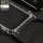 Handykette für Xiaomi 17T Hülle mit Band Case Handyhülle mit Kette in Schwarz