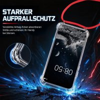 Handykette für Xiaomi 17T Hülle mit Band Case Handyhülle mit Kette in Rot
