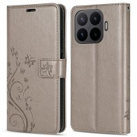 Hülle für Xiaomi 17T Handyhülle mit [Standfunktion][Kartenfächern] Grau