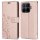 Hülle für Xiaomi 17T Handyhülle mit [Standfunktion][Kartenfächern] Rosegold