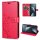 Hülle für Xiaomi 17T Pro Handyhülle mit [Standfunktion][Kartenfächern] Rot
