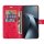 Hülle für Xiaomi 17T Pro Handyhülle mit [Standfunktion][Kartenfächern] Rot
