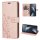 Hülle für Xiaomi 17T Pro Handyhülle mit [Standfunktion][Kartenfächern] Rosegold