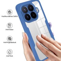 360° Grad Hülle für Xiaomi 17T Handyhülle mit Integriertem Displayschutz Blau