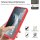 360° Grad Hülle für Xiaomi 17T Pro Handyhülle Integriertem Displayschutz Rot