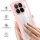 360° Grad Hülle für Xiaomi 17T Pro Handyhülle Integriertem Displayschutz Rosa