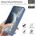 360° Grad Hülle für Xiaomi 17T Pro Handyhülle Integriertem Displayschutz Blau