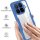 360° Grad Hülle für Xiaomi 17T Pro Handyhülle Integriertem Displayschutz Blau
