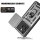 Outdoor Panzer Hülle für Motorola Edge 70 5G Kameraschutz Ring Case Stoßfest Silber