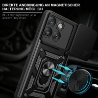 Outdoor Panzer Hülle für Motorola Edge 70 5G Kameraschutz Ring Case Stoßfest Schwarz