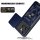 Outdoor Panzer Hülle für Motorola Edge 70 5G Kameraschutz Ring Case Stoßfest Blau