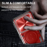 Outdoor Panzer Hülle für ZTE Blade V80 Vita Handyhülle mit Slide Kameraschutz Ringhalter Bumper in Rot