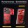 Outdoor Panzer Hülle für ZTE Blade V80 Vita Handyhülle mit Slide Kameraschutz Ringhalter Bumper in Rot